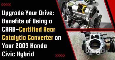 Top 5 Benefits of Using a CARB-Certified Rear Catalytic Converter on Your 2003 Honda Civic Hybrid