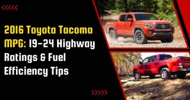 2016 Toyota Tacoma MPG: 19-24 Highway Ratings & Fuel Efficiency Tips
