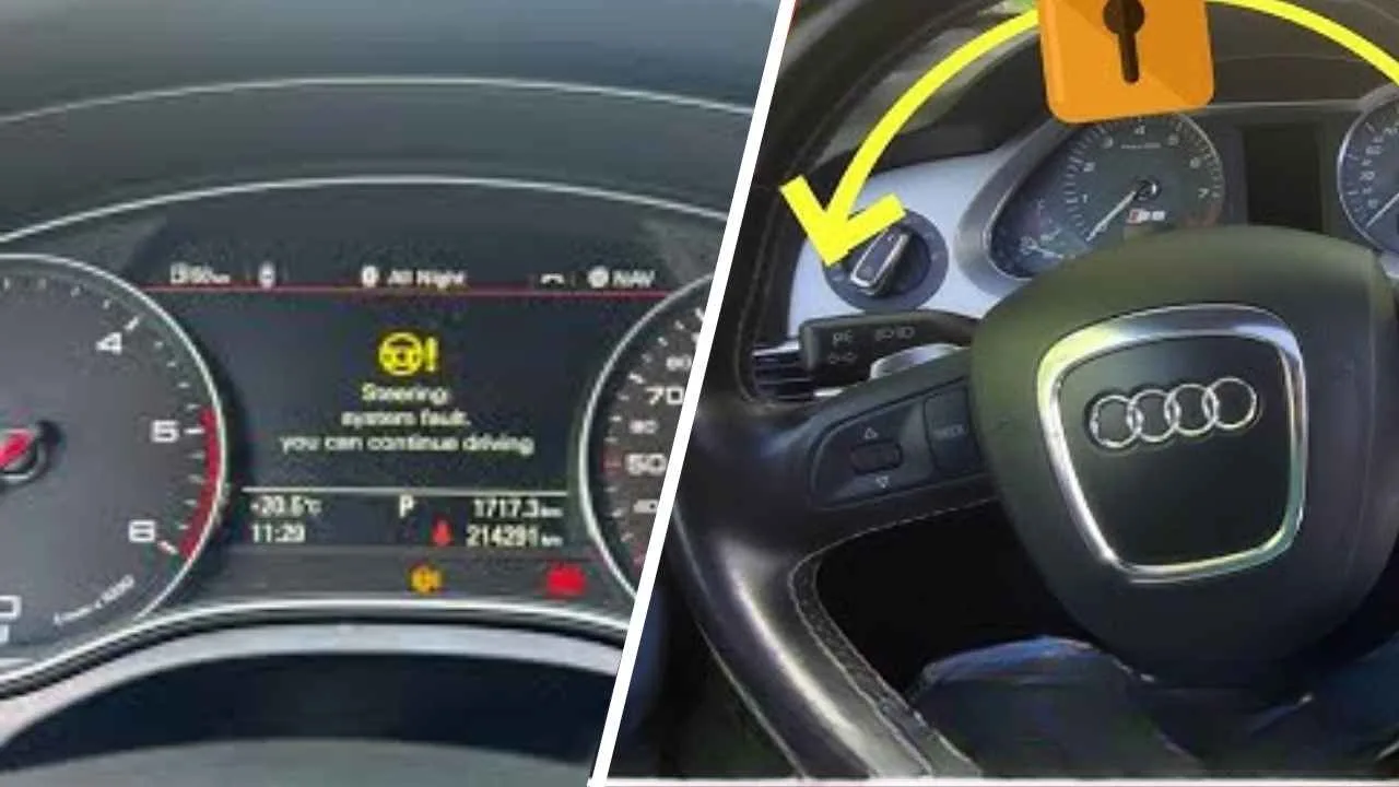 Audi Steering Wheel Locked Causes, Symptoms, and Step-by-Step Fixes