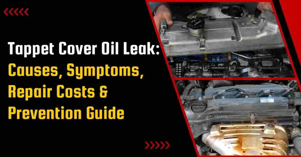 Tappet Cover Oil Leak: Causes, Symptoms, Repair Costs & Prevention Guide