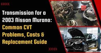 Transmission for a 2003 Nissan Murano: Common CVT Problems, Costs & Replacement Guide