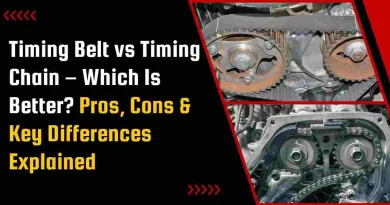 Timing Belt vs Timing Chain – Which Is Better? Pros, Cons & Key Differences Explained