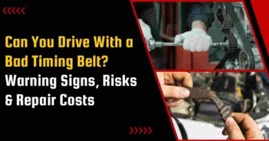 Can You Drive With a Bad Timing Belt? Warning Signs, Risks & Repair Costs